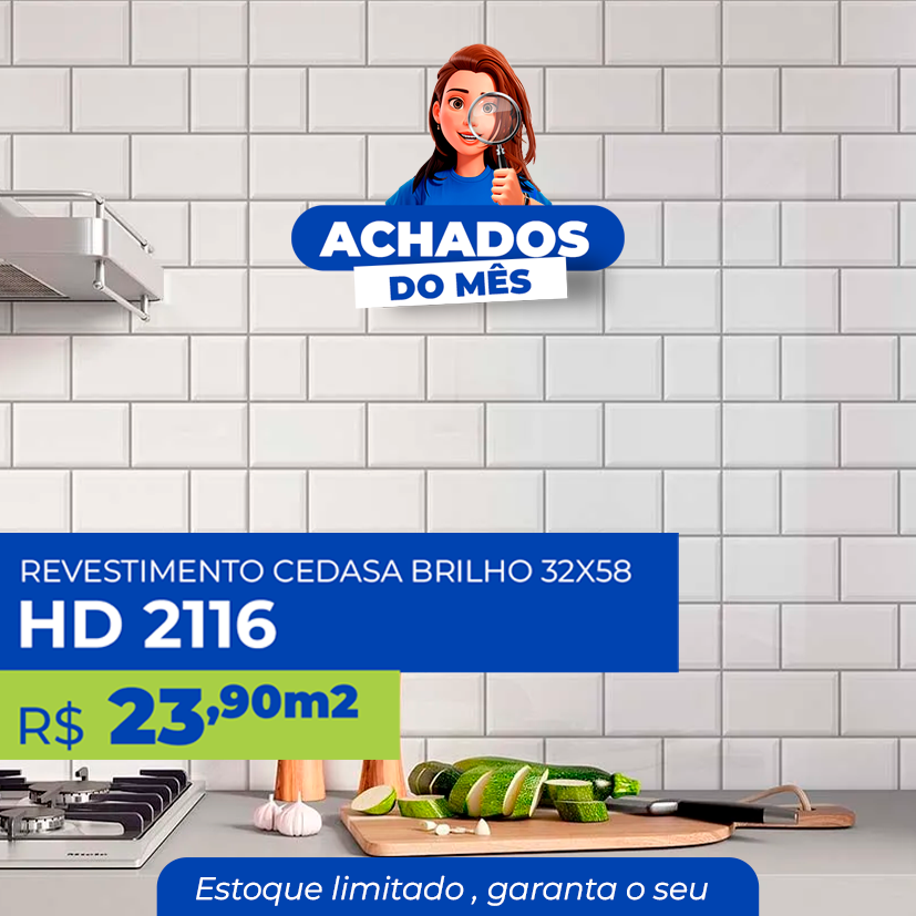 REVESTIMENTO CEDASA BRILHO 32X58 - HD 2116
